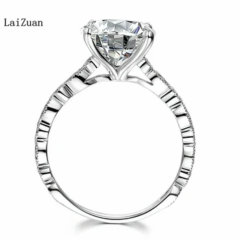 0,2 карата бриллиант свадебные ювелирные изделия из стерлингового серебра подушка 10x10 мм безупречное кольцо