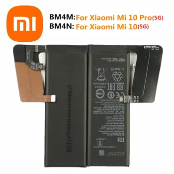 100% оригинальный аккумулятор Xiao mi для Xiaomi Mi 10 / Mi 10 Pro 5G Mi10 Pro 5G Версия BM4M BM4N Аккумуляторы для телефонов