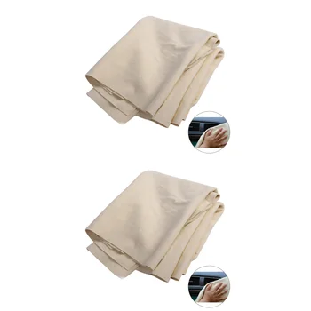 2 Упаковка Полотенце из микрофибры Полотенца для мытья автомобиля Замша Чистящая ткань Окно