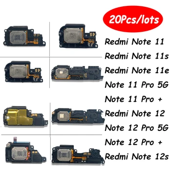 20 шт., Громкоговоритель для Xiaomi Redmi Note 12 4G 12S 12 11 Pro Plus Громкоговоритель Зуммер Звонок Запасные части