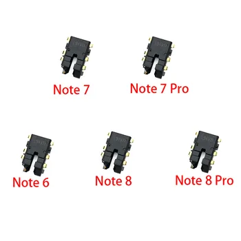 20 шт. Много Новые наушники Наушники Наушники Аудио Разъем Для Xiaomi Redmi Note 4 5 5A 6 7 8 Pro Замена деталей для смартфона
