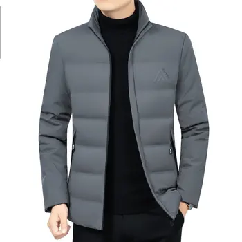 2023 Мужская зимняя парка 3 цвета Теплая толстая мужская ветрозащитная теплая куртка верхняя одежда Пальто Плюс размер 4XL blusa de inverno masculino