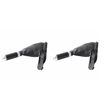 2X Панель ручки ручного тормоза автомобильной консоли с пыльником ручного тормоза для MINI Cooper F55 F56 F57 Countryman Крышка подлокотника