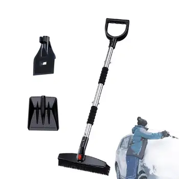 3-в-1 Комплект лопат для снега Инструменты для уборки снега Наружные лопаты для уборки снега Съемный и выдвижной