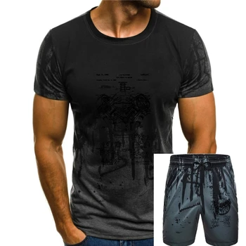 426 Hemi V8 Двигатель Рубашка Механик Подарок Автолюбитель Gearhead Repair Shoptee Рубашка для мужчин O-образный вырез Топы Мужская новая мода для мужчин