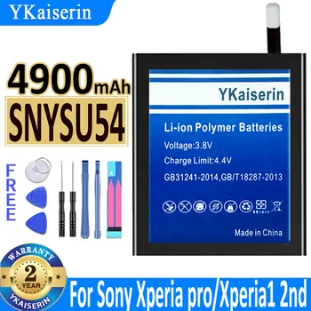 4900 мАч Аккумулятор YKaiserin SNYSU54 для Sony Xperia 1 II Сменный аккумулятор Bateria