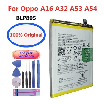 BLP805 Аккумулятор для Oppo A16 A32 A53 A54 CPH2269 PDVM00 CPH2127 CPH2131 CPH2239 5000 мАч Аккумуляторы для мобильных телефонов оригинальной емкости