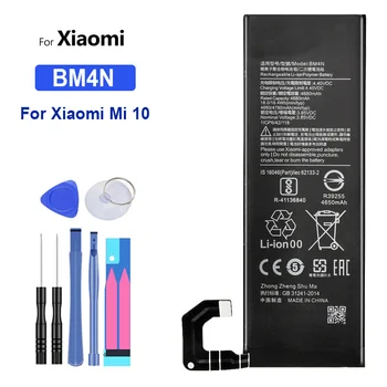 BM4N Замена высококачественного аккумулятора мобильного телефона для Xiaomi Mi10 Mi 10 Для xiaomi10 4680 мАч Батареи для смартфонов