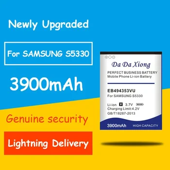 EB494353VU Аккумулятор 3900 мАч для Samsung Galaxy Mini GT S5750 S5570 S5250 S7230/E S5330 C6712 S5578 I559 I339 T499 GT-i5510