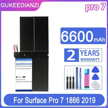 GUKEEDIANZI Сменный аккумулятор pro 7 (G3HTA061H) 6600 мАч для планшета Surface Pro7 1866 2019 12,3 дюйма