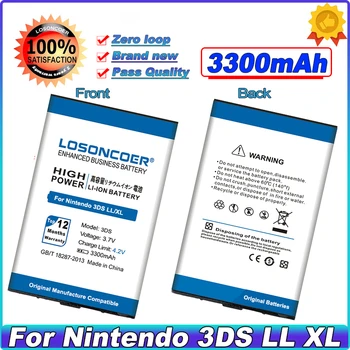 LOSONCOER 3300mAh GENCA-029 Аккумулятор большой емкости для Nintendo 3DS LL для Nintendo 3DS XL Батареи ~В наличии