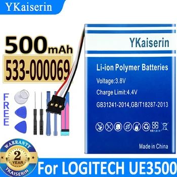 YKaiserin Сменный аккумулятор 533-000069 500 мАч для полимерной батареи наушников LOGITECH UE3500 UE4500 UE3100