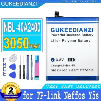 Аккумулятор GUKEEDIANZI NBL-40A2400 для TP-Link Neffos Y5s TP804A TP804C Аккумулятор большой мощности, 3050 мАч