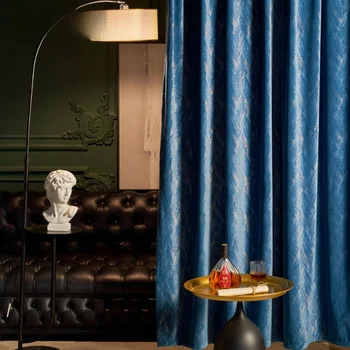 Американские светлые роскошные шторы для гостиной Затемнение Спальня Однотонная штора Позолоченный бархатный занавес на заказ