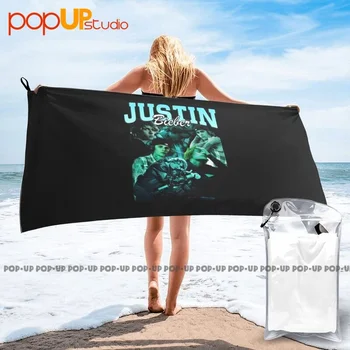 Джастин Бибер на концерте Быстросохнущее полотенце Surf Travel Легкое спортивное полотенце