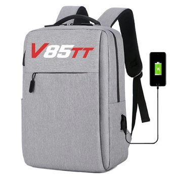 ДЛЯ Moto Guzzi V85 TT V85TT Дорожный мотоцикл 2023 Новый водонепроницаемый рюкзак с USB-сумкой для зарядки Мужской рюкзак для деловых поездок