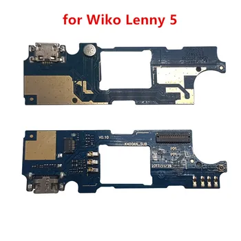для Wiko Lenny 5 USB Зарядное устройство Порт Док-разъем Печатная плата Лента Гибкий кабель Экран телефона Ремонт запасных частей