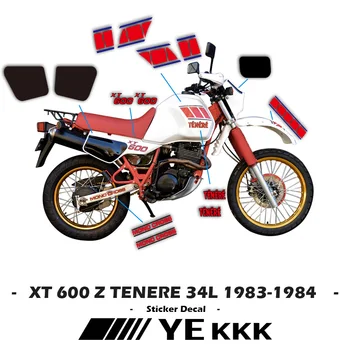 Для Yamaha XT 600 Z TENERE 1983-1984 Обтекатель Наклейка Наклейка Реплика Полная автомобильная наклейка Наклейки