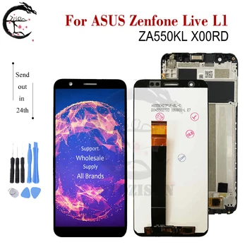 ЖК-дисплей с рамкой для ASUS Zenfone Live L1 LCD ZA550KL X00RD ЖК-дисплей Сенсорный дигитайзер в сборе 5,5-дюймовый ZA550KL дисплей