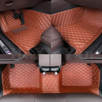 Изготовленные на заказ автомобильные коврики для Volkswagen VW Touran L 2016 2017 2018 2019 2020 2021 все модели авто коврик ковер аксессуары для пешеходного моста