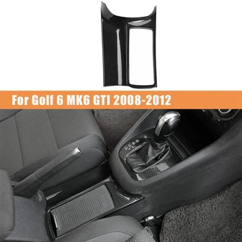  Карбоновый автомобиль с центральным управлением Держатель для воды Крышка панели для Golf 6 MK6 2008-2012