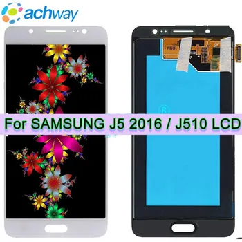 Новинка для Samsung Galaxy J5 2016 J510 J510FN J510F J510M J510H / DS ЖК-дисплей Сенсорный экран Дигитайзер в сборе для Samsung J510 LCD