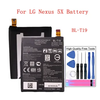 Новый 2700 мАч BLT19 BL-T19 Сменный аккумулятор для LG Nexus 5X H790 H791 H798 BL T19 Высококачественный аккумулятор для мобильного телефона + инструменты