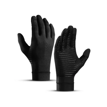Перчатки от артрита Компрессионные перчатки для артрита для женщин и мужчин, облегчают боль в запястных туннелях, ревматоид, Comfy Fit, L