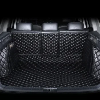 Полное покрытие Изготовленные на заказ коврики багажника автомобиля для Maserati Levante 2016-2017 2018-2021 2022-2023 Детали интерьера Автомобильные аксессуары Ковер