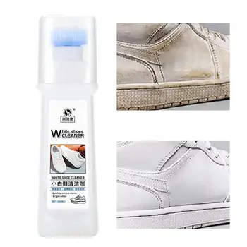 Средство для чистки теннисной обуви Осветляющий белый крем для обуви для кроссовок Осветляющая обувь Отбеливающий гель для чистки обуви для белого
